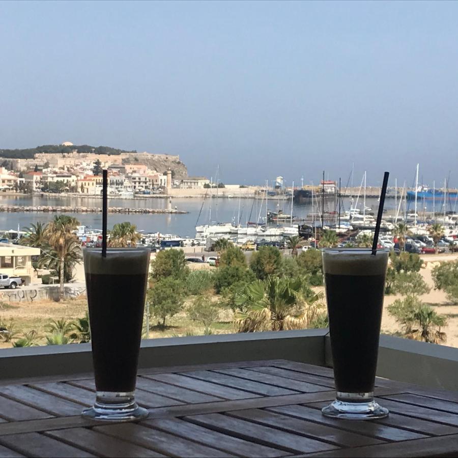 Apartment On The Beach With View Rethymno  ภายนอก รูปภาพ