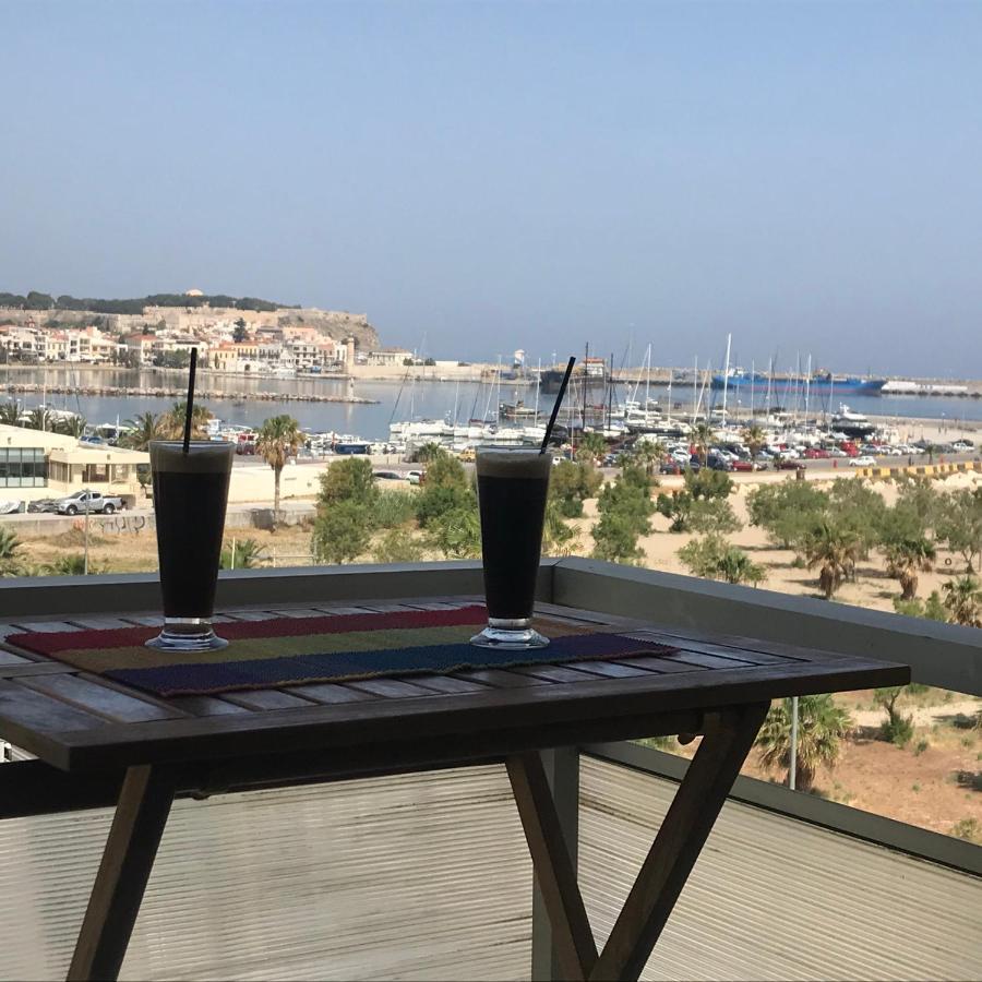 Apartment On The Beach With View Rethymno  ภายนอก รูปภาพ