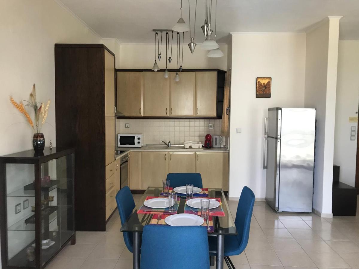Apartment On The Beach With View Rethymno  ภายนอก รูปภาพ